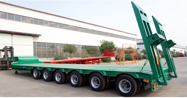 Different types of low bed trailers - What is lowbed trailer?