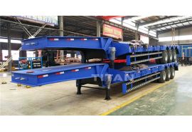 Congo repeat customer lowbed trailer delivery