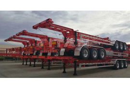 30 sets skeletal trailer package and delivery