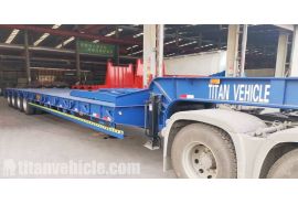 120T Lowbed Semi Trailer has been shipped to Kenya Nairobi on Nov 18th