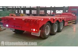 Lowbed Trailer and Gooseneck Container Chassis Trailer will be sent to Ghana