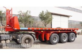 3 Axle 20Ft Flatbed Tipper Trailer will be sent to Botswana BWGBE