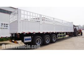 40 Ton 3 Axle Fence Semi Trailer will be sent to Kenya Nairobi