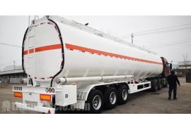 Tri Axle 45000 Liters Fuel Tanker Trailer for Sale In Nigeria