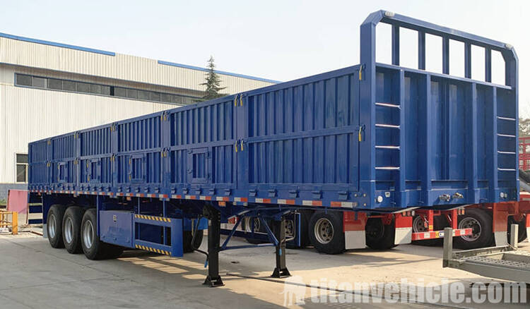 3 Axle Cargo Semi Trailer