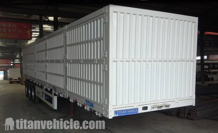 3 Axle Box Semi Trailer