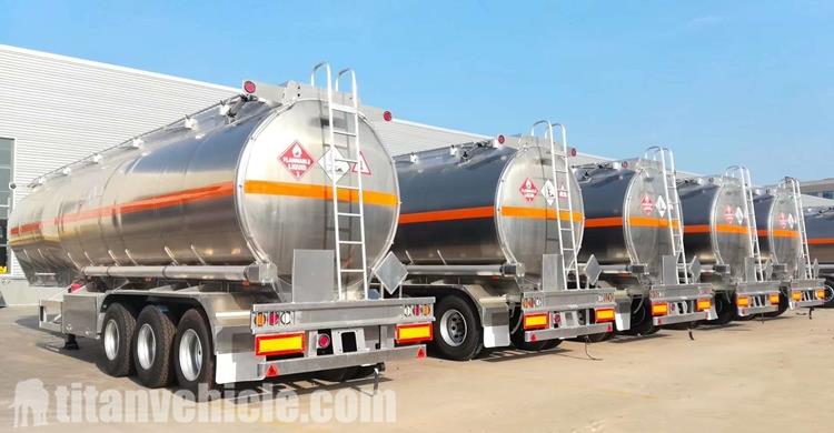 5 Compartments Fuel Tanker Trailer