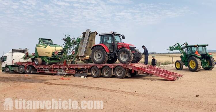 Customers Feedback of Low Loader Semi Trailer