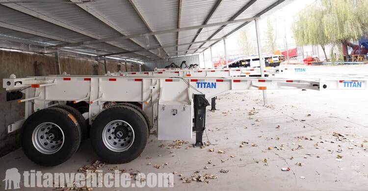 20Ft Container Chassis Trailer for Sale