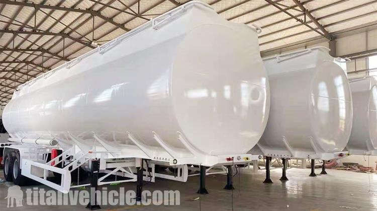 40000 Liters Fuel Tanker Trailer with Bogie Suspension