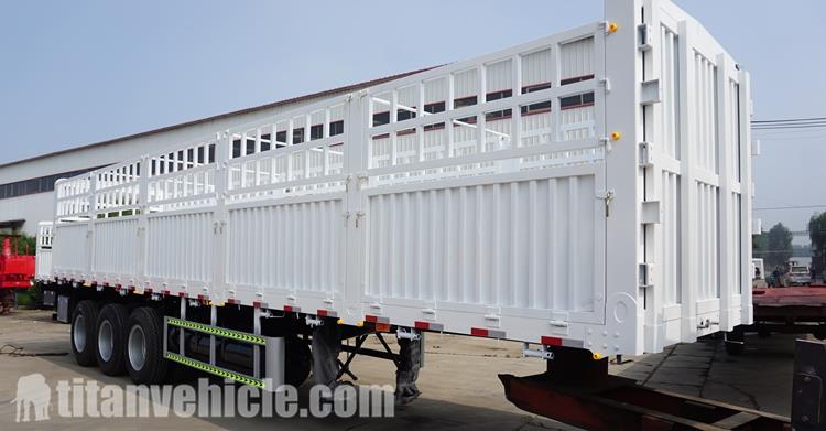 Tri Axle Fence Semi Trailer for Sale Price