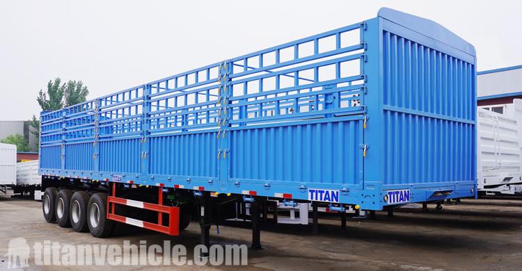 4 Axle Bulk Cargo Semi Trailer for Sale In Madagascar