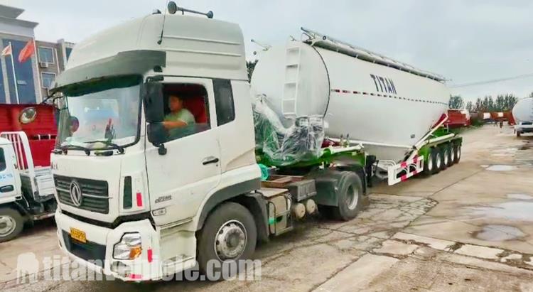 5 Axle Powder Tanker Trailer Manufacturer