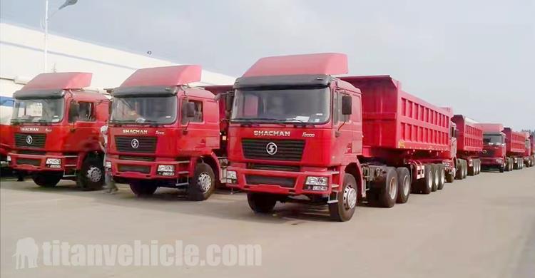 Tri Axle 35 Cubic Dump Trailer Tipper for Sale in Rwanda