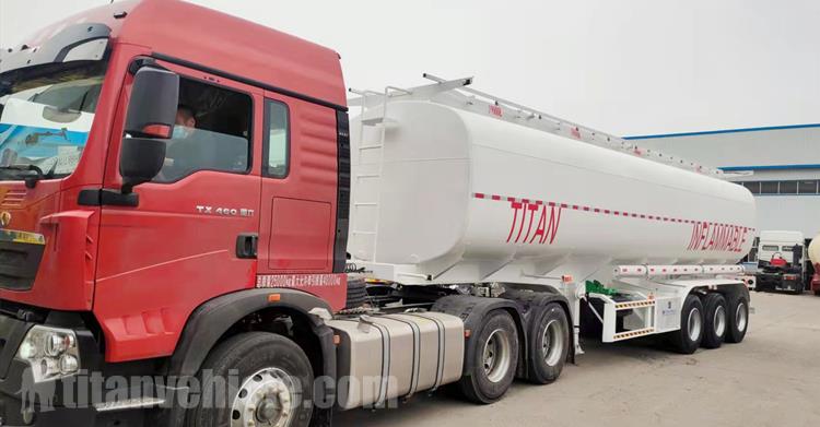 40000L Oil Tanker Trailer for Sale In Benin