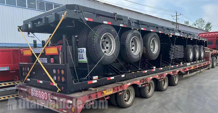 3 Axle Fence Livestock Semi Truck Trailer for Sale In Nigeria