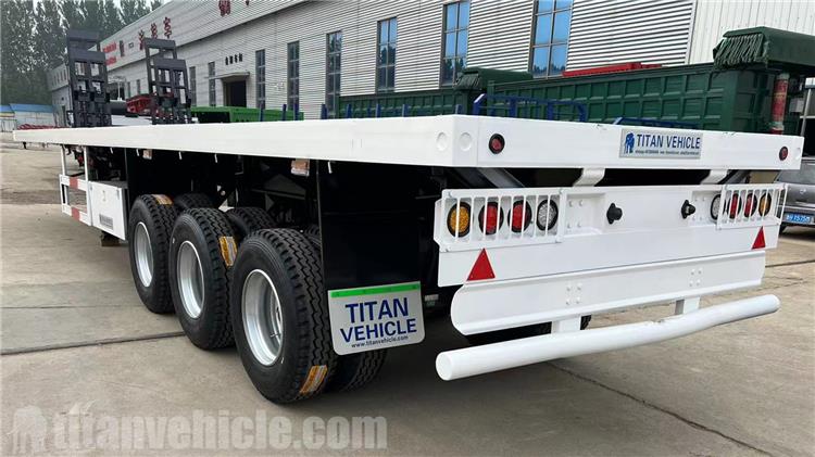 40 Foot Tri Axle Flat Deck Trailer for Sale In Namibia