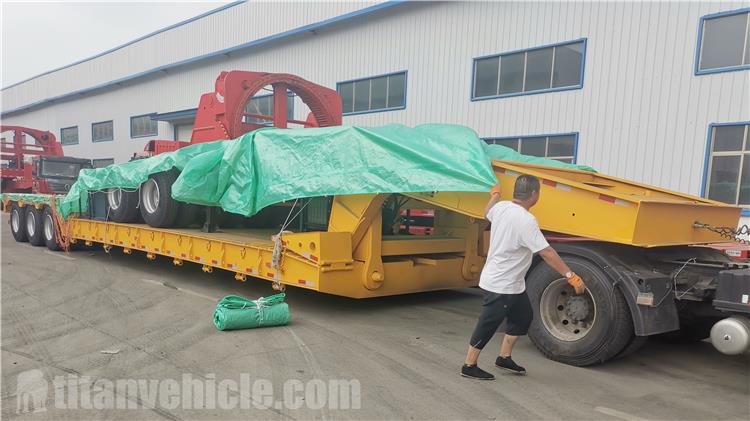 3 Line 6 Axle 180 Ton Lowboy Gooseneck Trailer for Sale In Nigeria Lagos