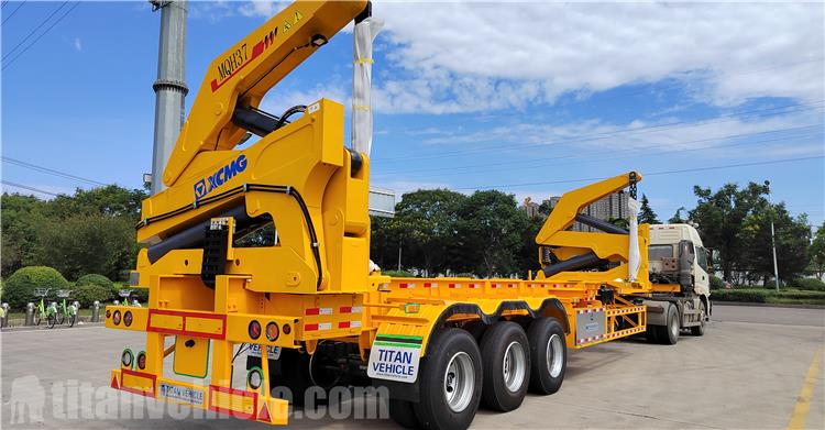 37 Ton 40 ft Container Side Loader Trailer for Sale In Guyana