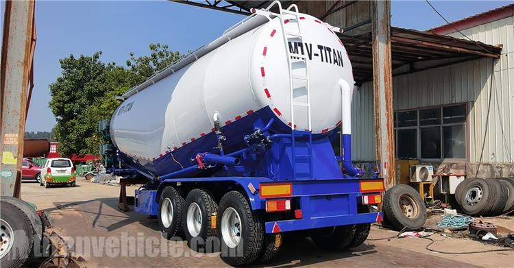 3 Axle 40 Ton Bulk Cement Trailer for Sale In Philippines