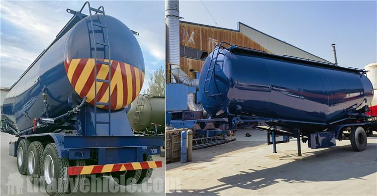 40m³ Pneumatic Dry Bulk Trailer for Sale In Indonesia