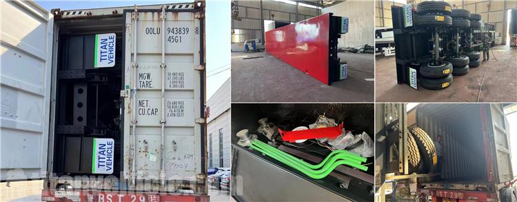 40 Ft Flatbed Semi Trailer for Sale In Tanzania Dar es salaam