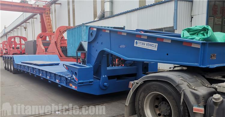 Front Loader Low Bed Trailer for Sale In Guyana