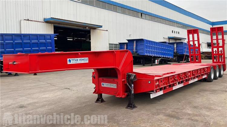 Tri Axle 80 Ton Low Bed Trailer for Sale In Suriname