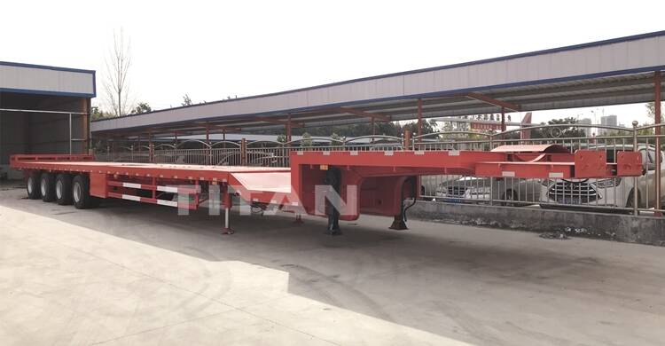 50M Extendable Wind Blade Trailer