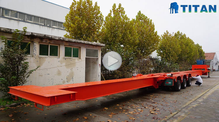 64m Extendable Modular Trailer details display video