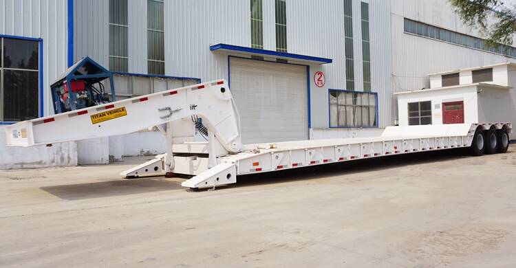 120T Detchable goosneck Trailer For Sale